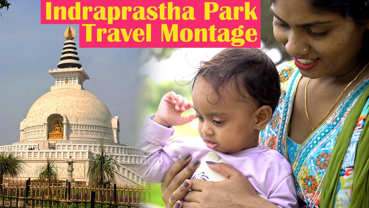 Indraprastha Park | Shanti Stupa | Buddhist temple | Travel Montage | New Delhi | Buddha Purnima |