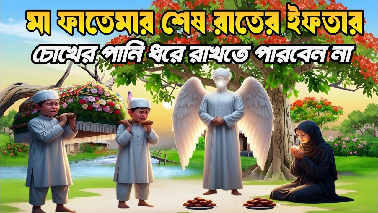 রমজানের সেই কান্নার রাত | নবীজির ঘরে ছুটে গেলেন ফাতিমা (রা.) | মা ফাতিমার শেষ বিদায় | রোজার ঘটনা