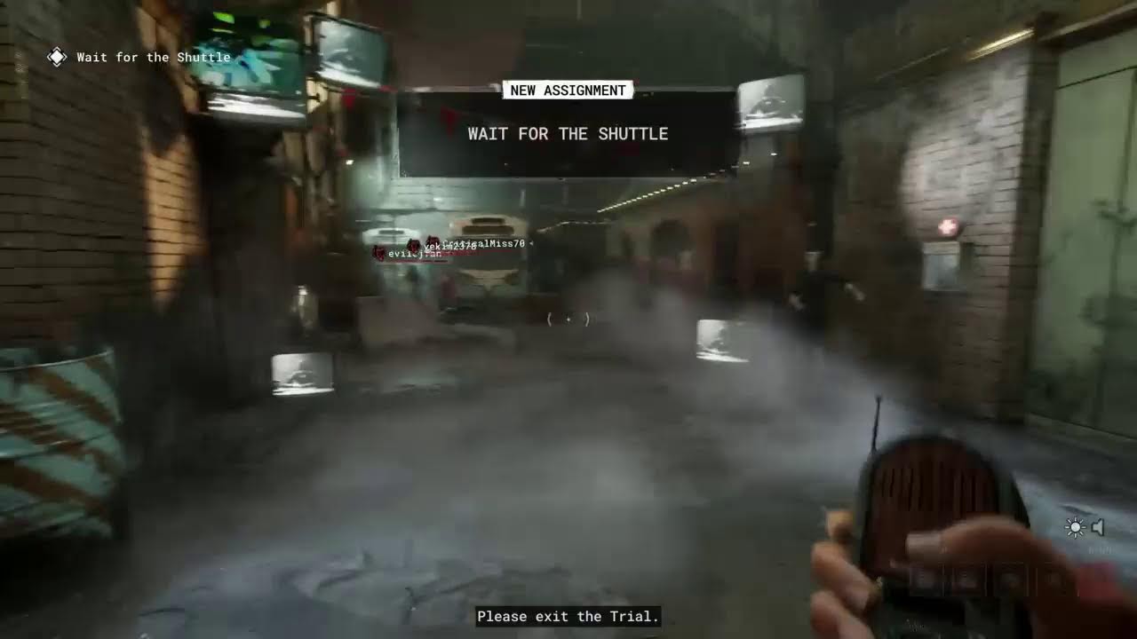 Playing Outlast with sister