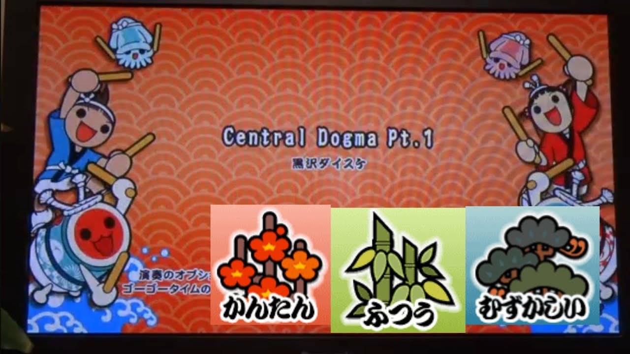 【太鼓の達人switch2】Central Dogma Pt.1　かんたん＆ふつう＆むずかしい
