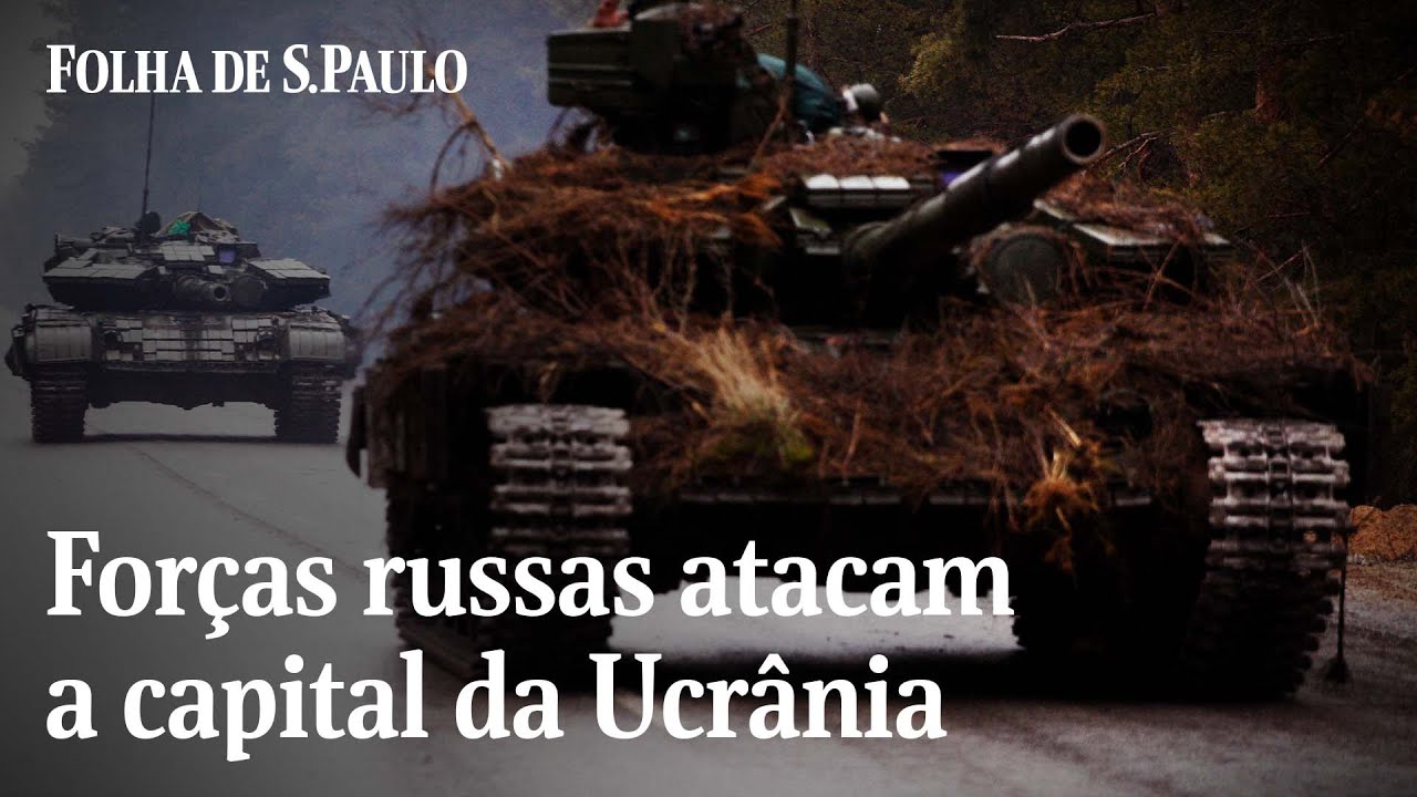 Putin ataca a capital Kiev e enfrenta resistência dos ucranianos | CENAS DA GUERRA