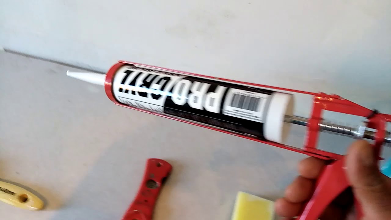 Comment réaliser un joint acrylique ou à peindre.