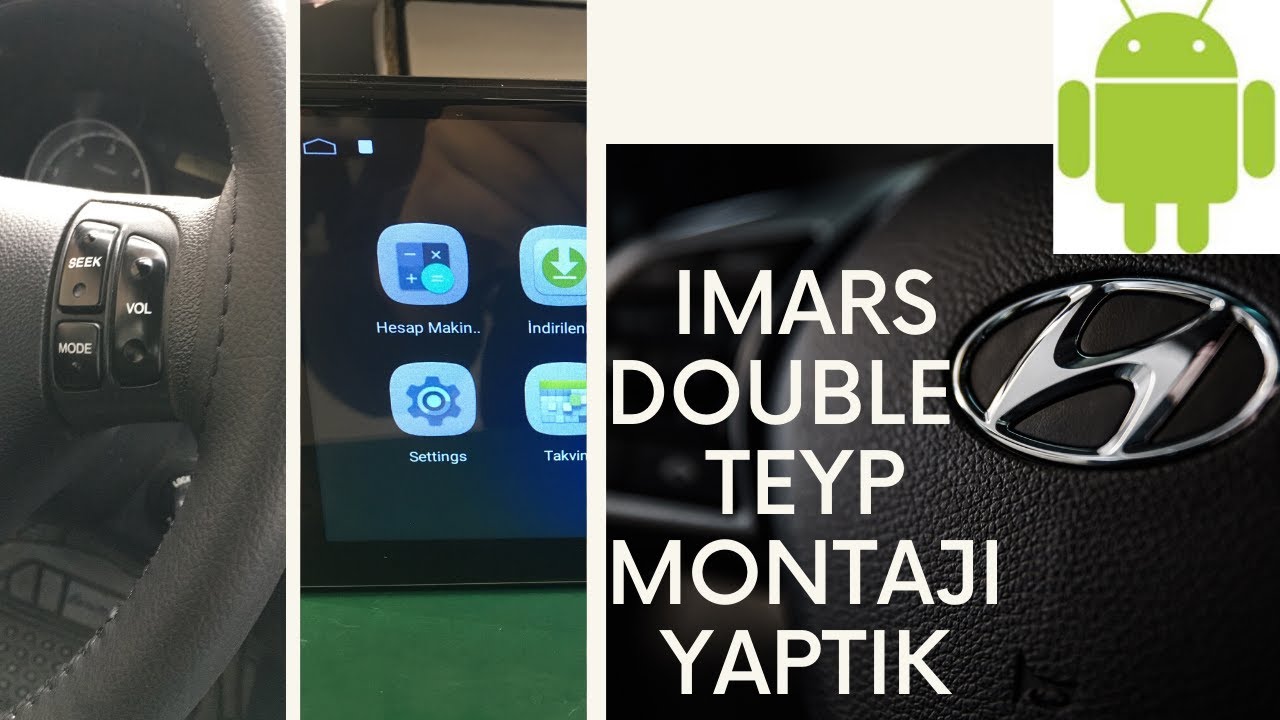 Teyp montajı -IMARS-HYUNDAİ ERA (Direksiyon bağlantısı içeririr)
