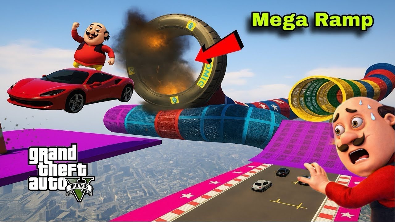 GTA 5 : WORLD’S HIGHEST ! 😱 TRIED THE IMPOSSIBLE 🇮🇳😱 SUPER MEGA RAMP CHALLENGE!