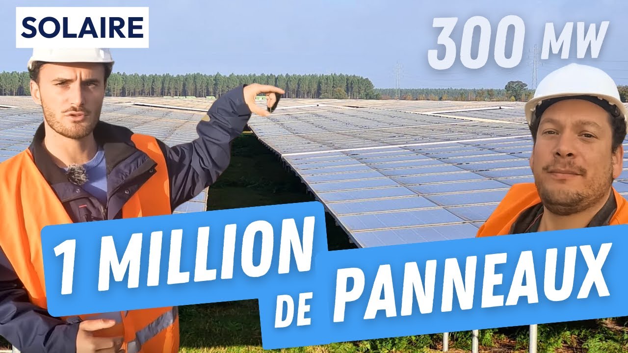 Voici la PLUS PUISSANTE centrale solaire de France