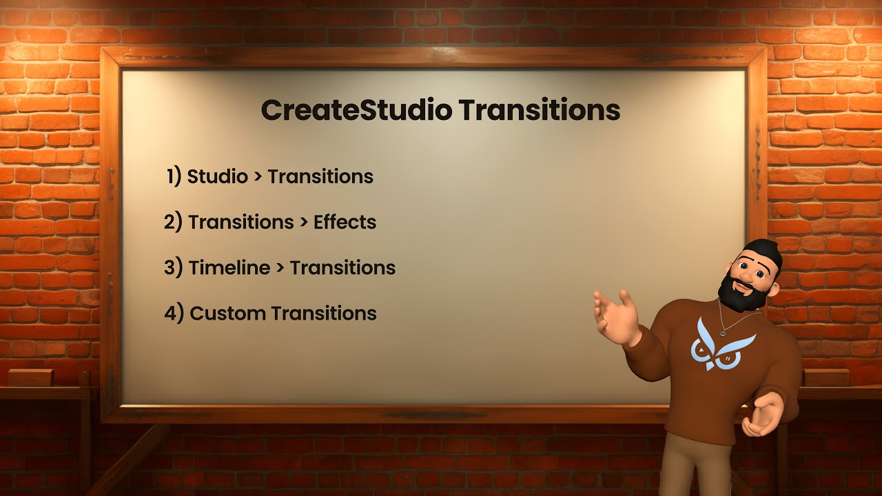 CreateStudio Transitions Tutorial