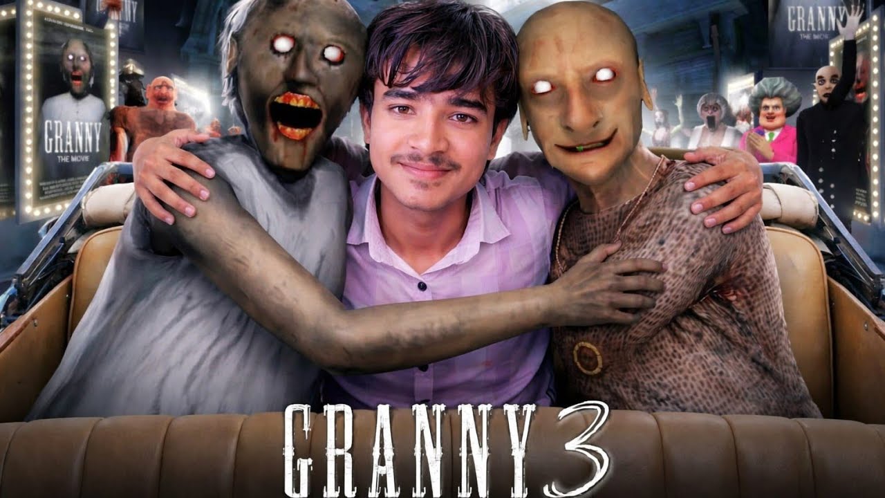 Jk Star Granny 3 Game Horror 😱 | Granny Grandpa Ke Saath Escape Challenge | Real Horror Gamepla
