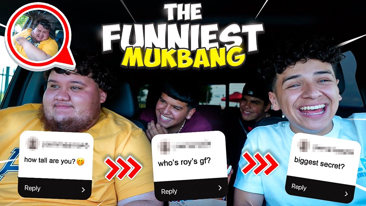 Getting caught LACKING while filming a MUKBANG | They ran up on us..