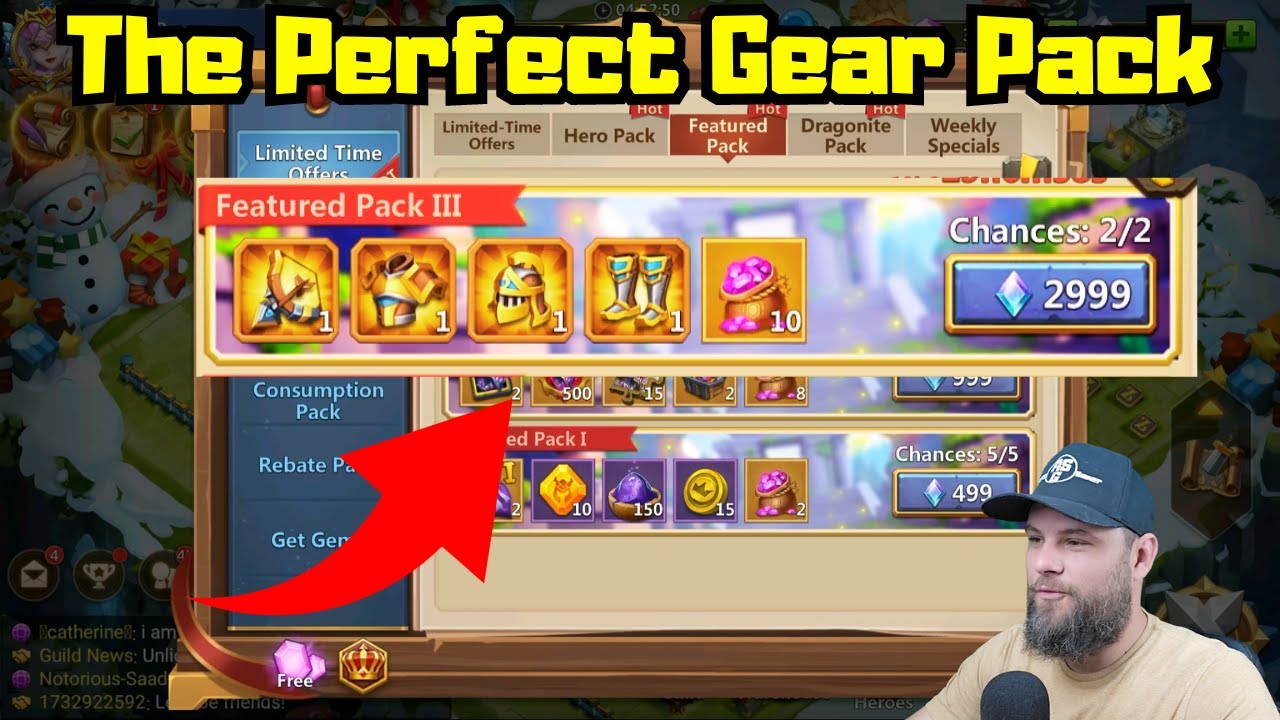 The Perfect Gear Pack | Castle Clash
