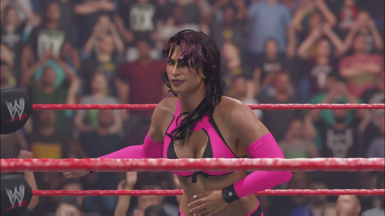 WWE 2K25 - Victoria vs Stacy Keibler