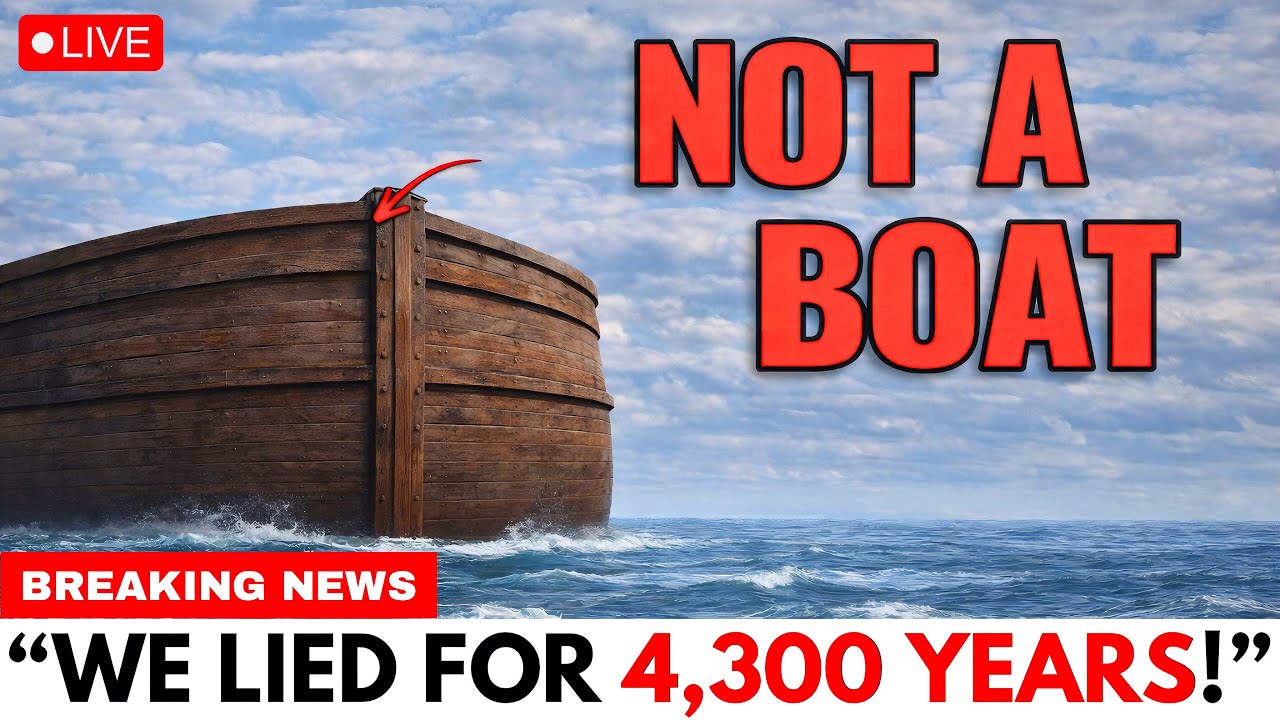 Noah’s Ark Was NOT a Boat… The Bible Never Said It Was!