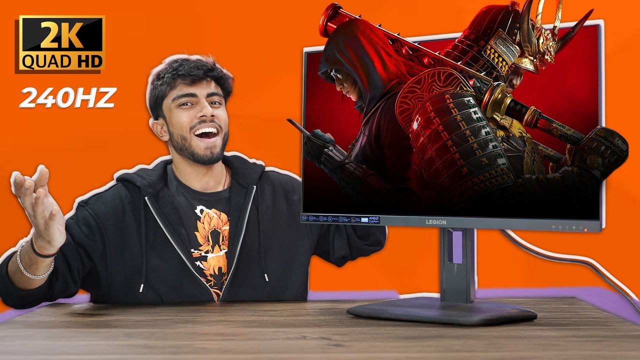 Unboxing My All New Budget 2K Gaming Monitor! 🔥240HZ - Lenovo Legion 27Q-10