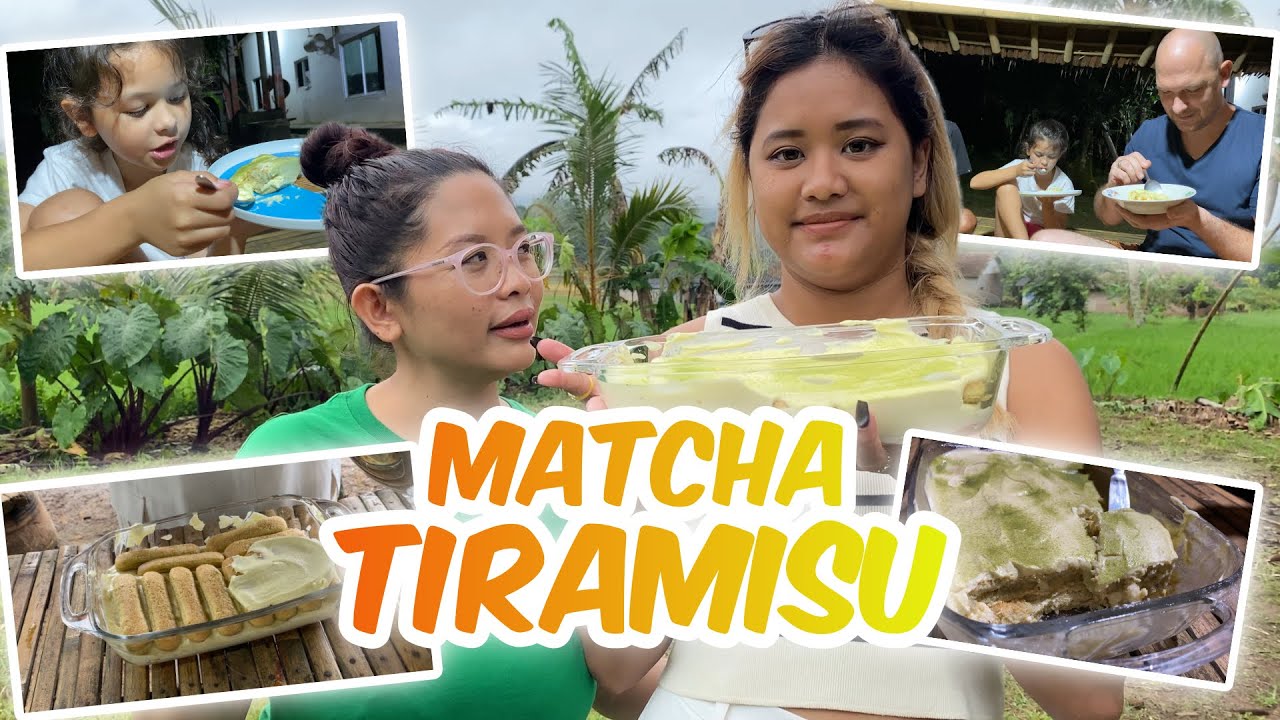 KUE YANG SEDANG VIRAL‼️‼️ | 🇮🇩 🇳🇱 Teteh buat kue Matcha Tiramisu untuk bapak bule :)