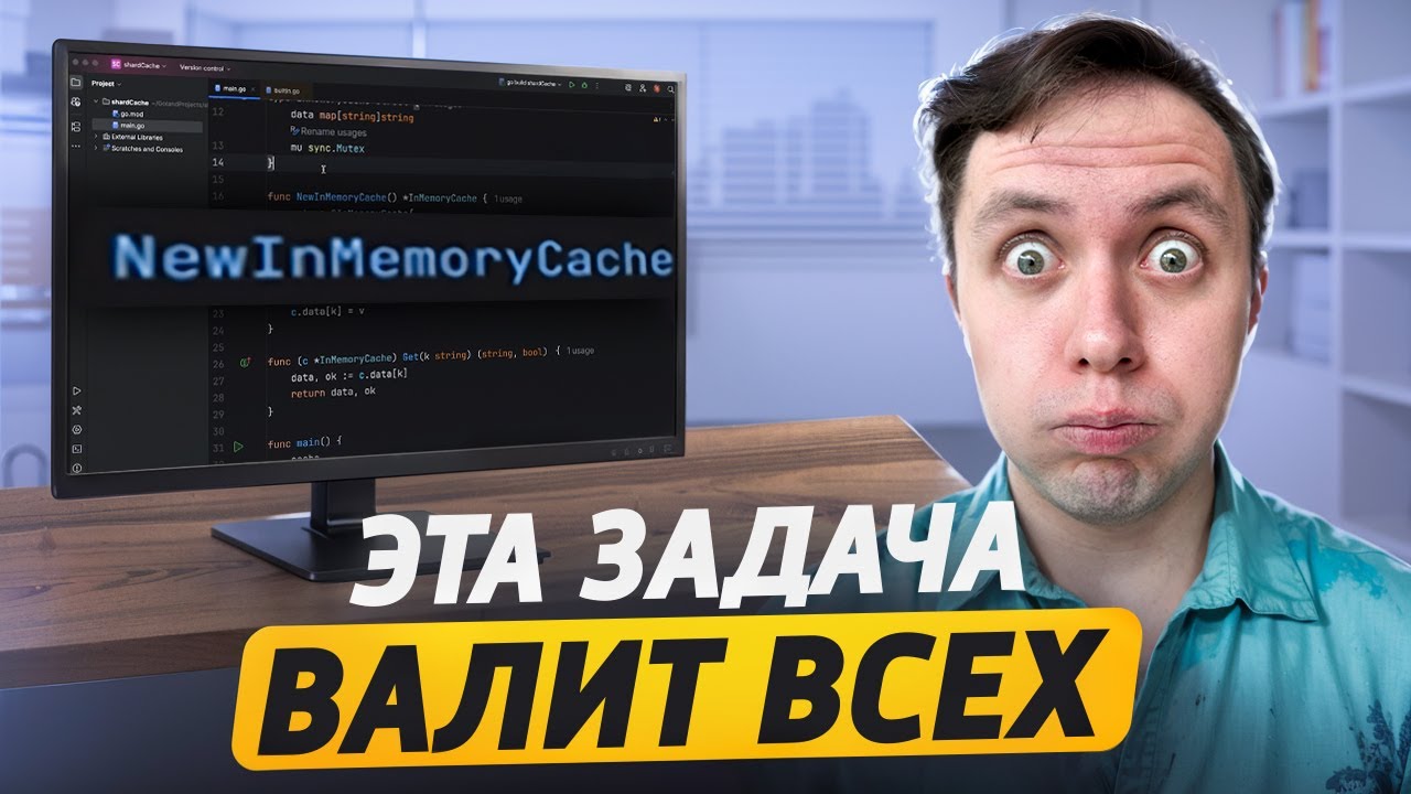 РЕШИ ЭТУ ЗАДАЧУ и пройдешь Golang собеседование (2025)