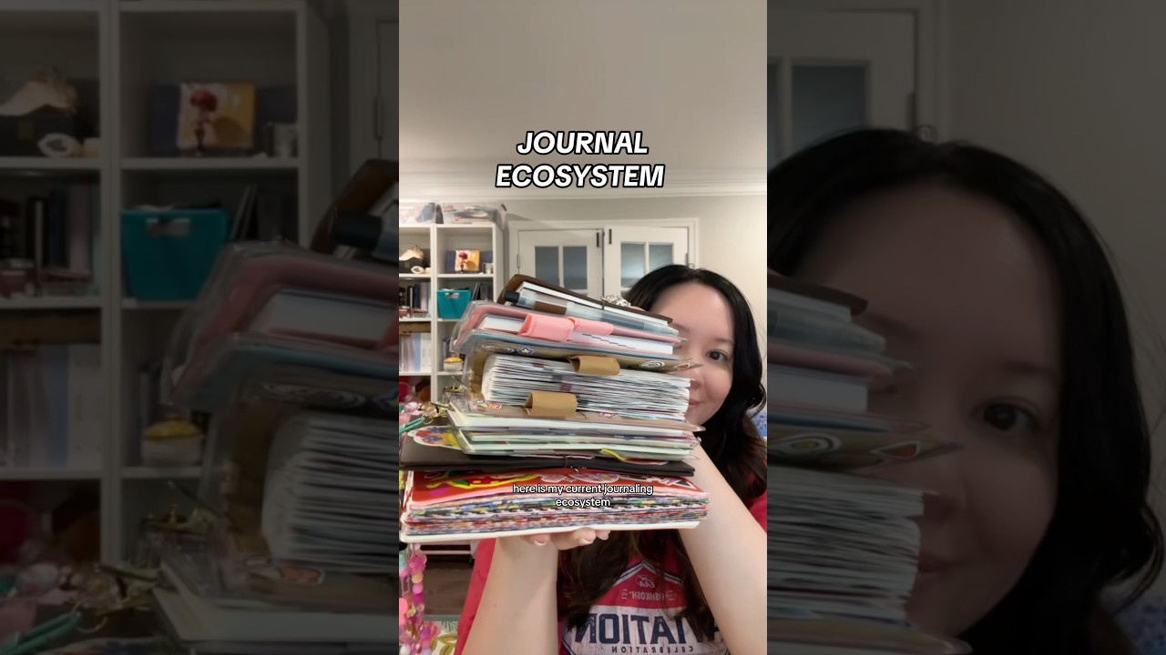 Mi ecosistema de diarios | Balance de mitad de a&ntilde;o 2025 #diario #hobonichi #planificadores