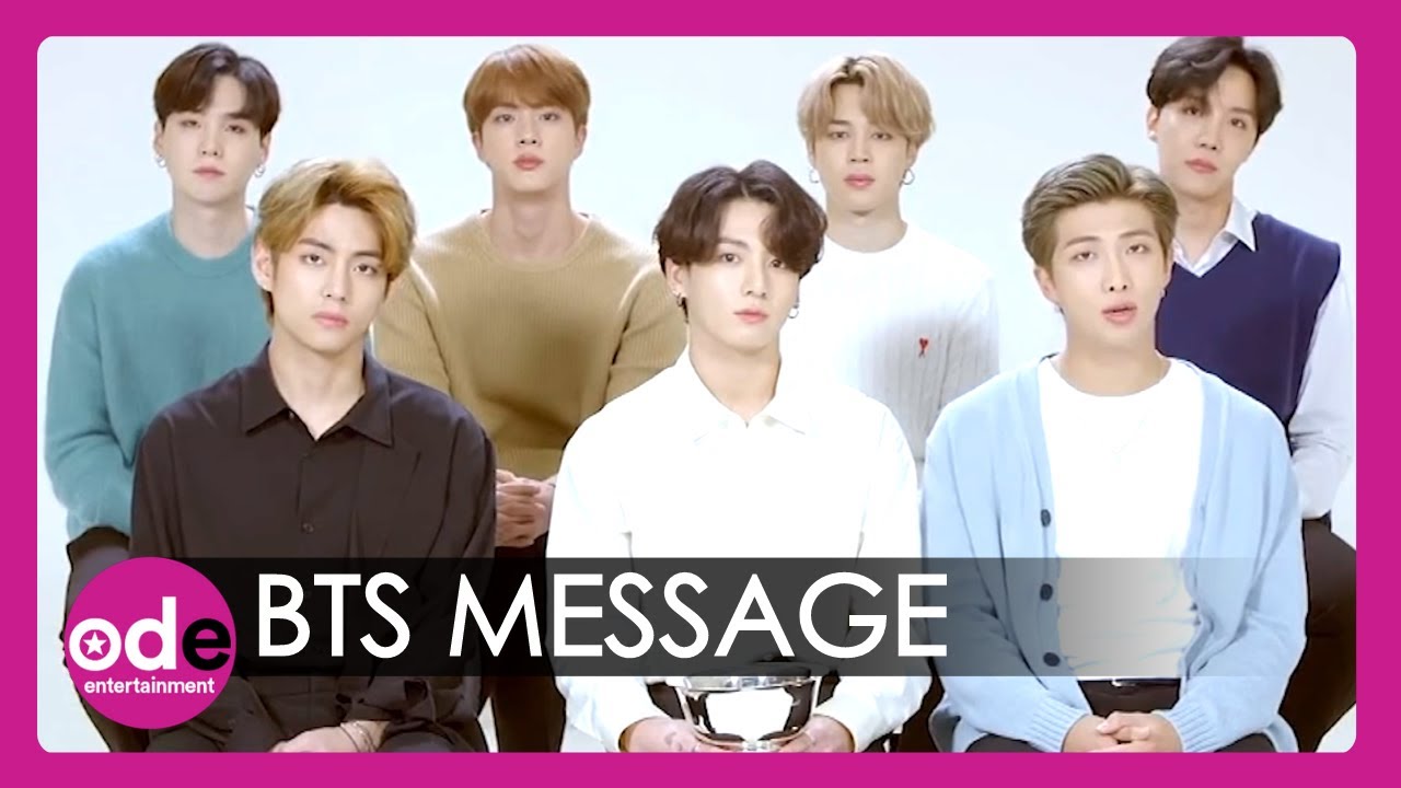 BTS передают послание надежды фанатам