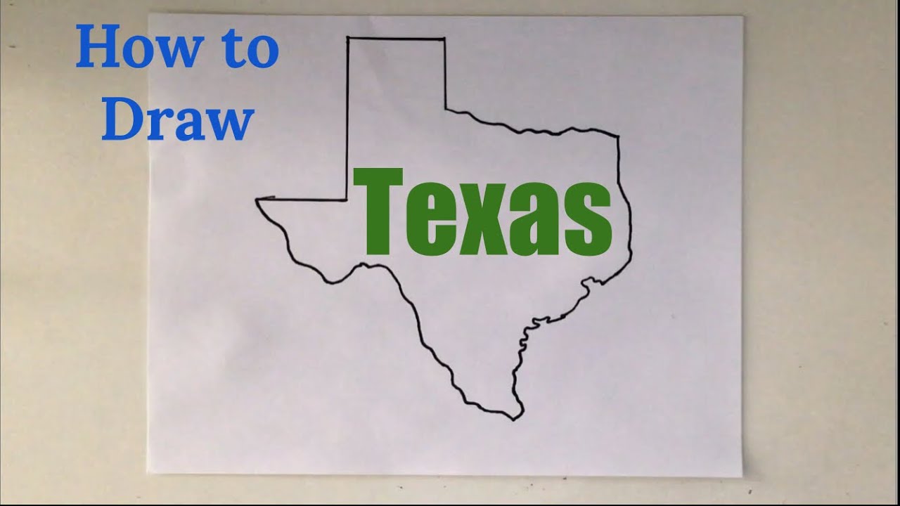 How to Draw Texas