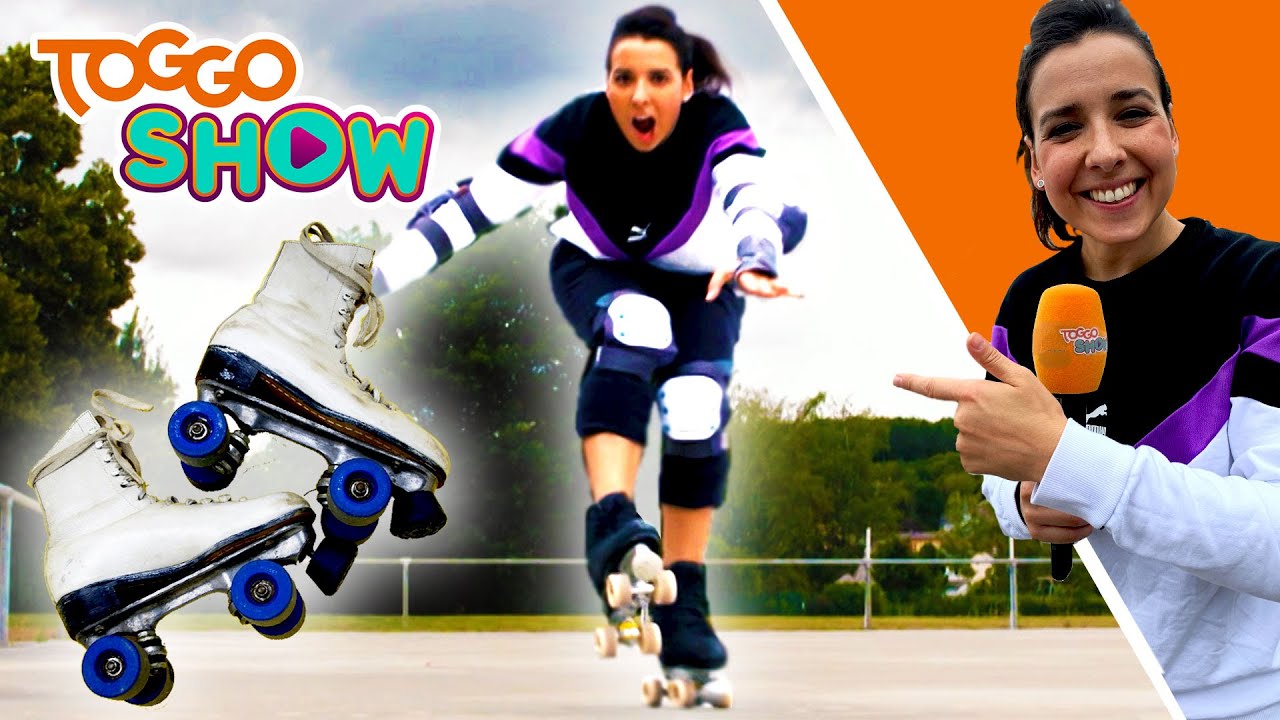 Coole TRICKS auf ROLLSCHUHEN | UNTERWEGS mit Flitzi | TOGO SHOW