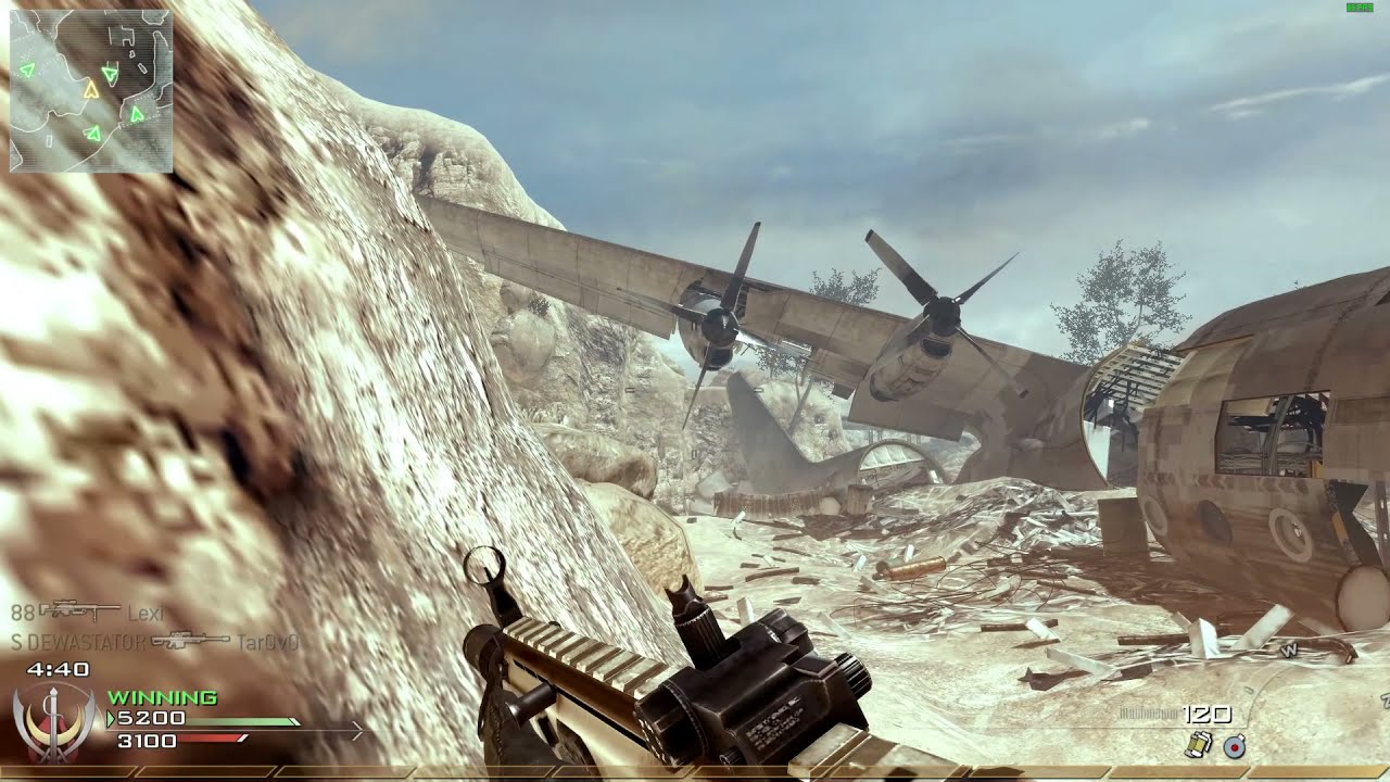 Call of Duty Modern Warfare 2 - Multiplayer Gameplay - Afghan - 1080p