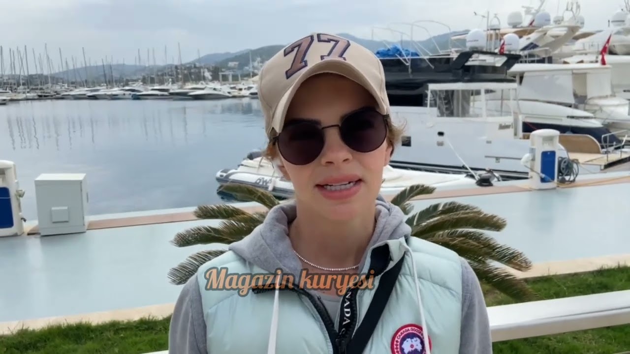 Bayram tatilini Bodrum'da geçiren Pelin Karahan, sabah yürüyüşü yaparken görüntülendi.
