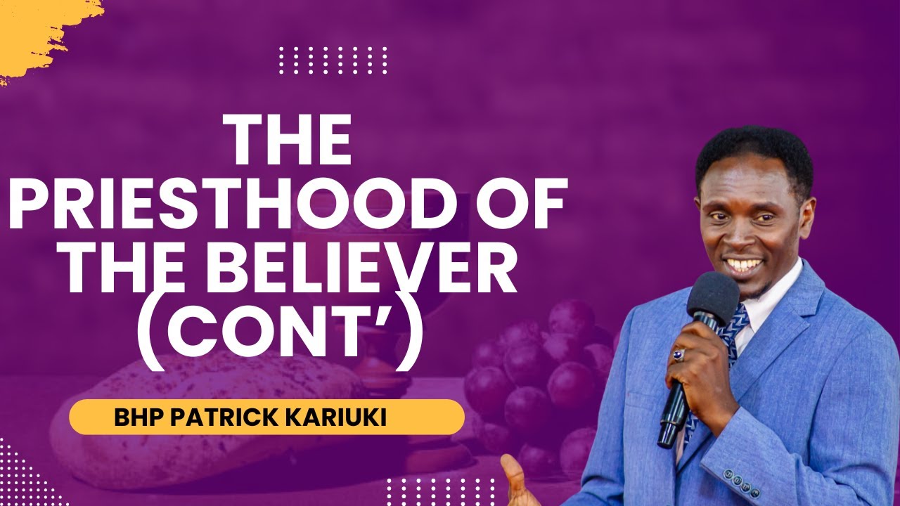 FREED TO SERVE || BISHOP PATRICK KARIUKI || 2ND SERVICE || 03/8/2025