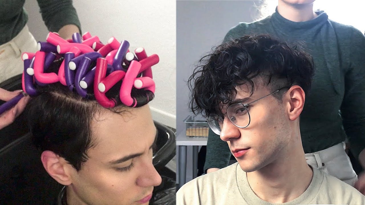 Korean Perm + Haircut (Part I) | Skin Faded Two Block Cut | Men's Hair | Ruben Ramos