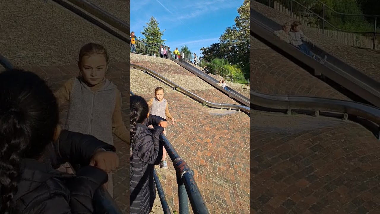 Mound Slides @Victoria Park # Longgest slides in London