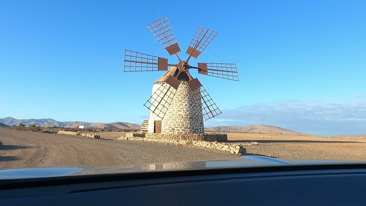 Driving in Fuerteventura