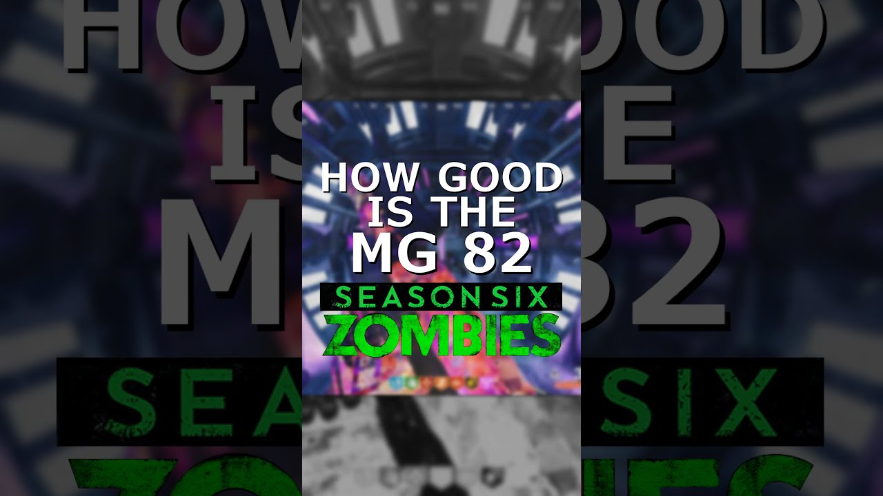 How Good is the MG 82 in Season 6 | Cold War Zombies | #shorts