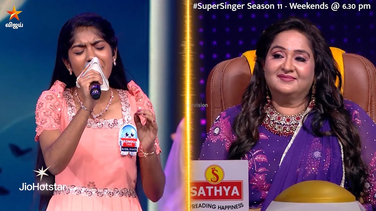 Glimpse of Poo Pookum Oosai Song by #Dishathana 🎶❤️  | Super Singer Season 11 | Episode Promo