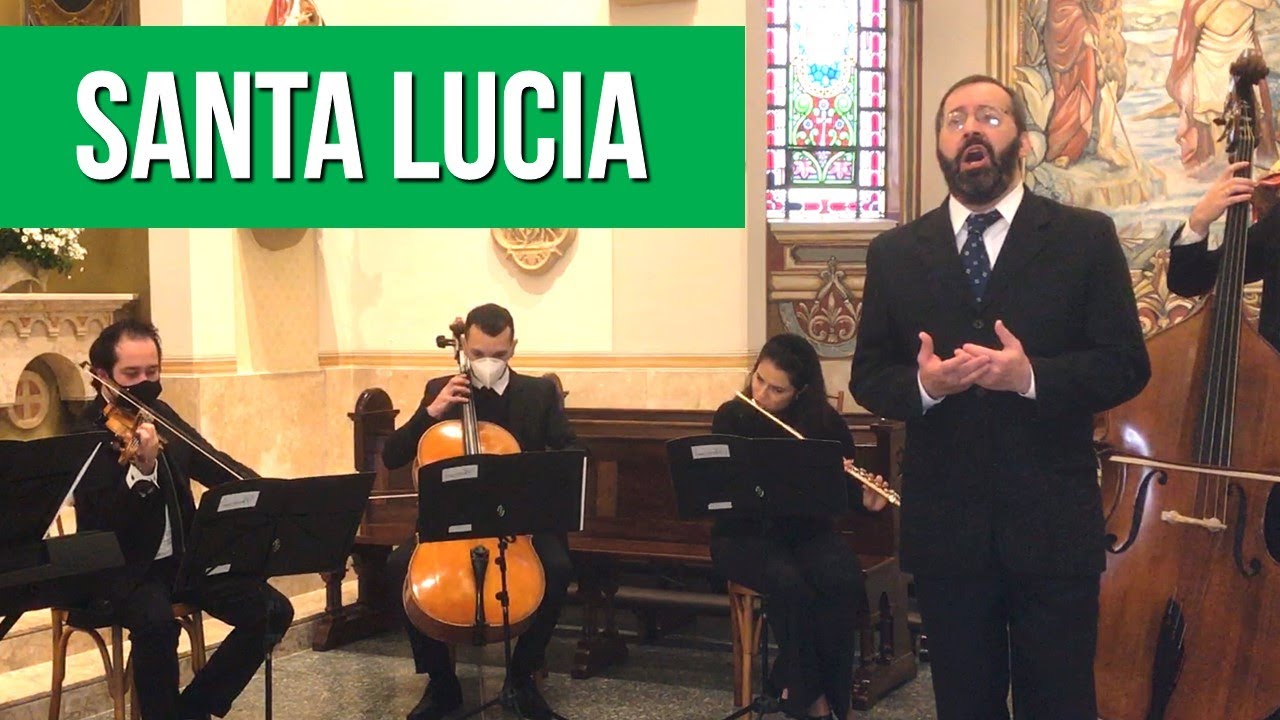 Santa Lucia (con testo)