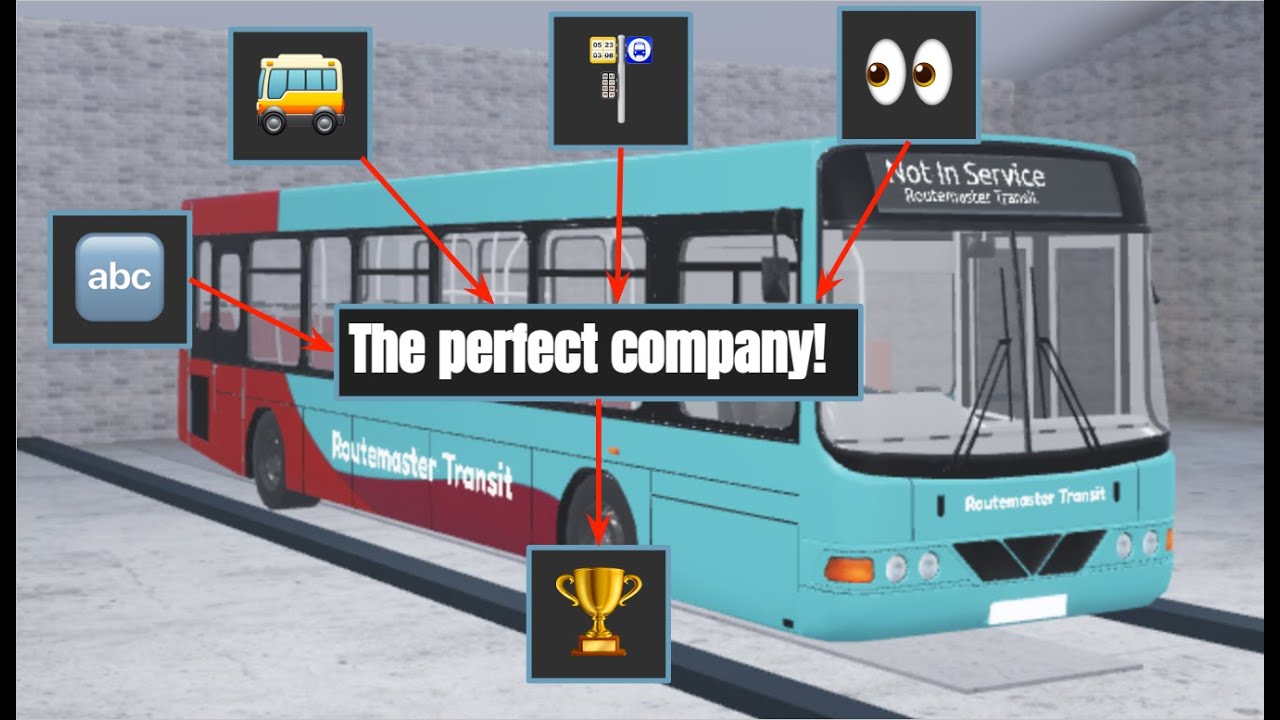 4 ПРОСТЫХ шага для создания ЛУЧШЕЙ автобусной компании Croydon ROBLOX!