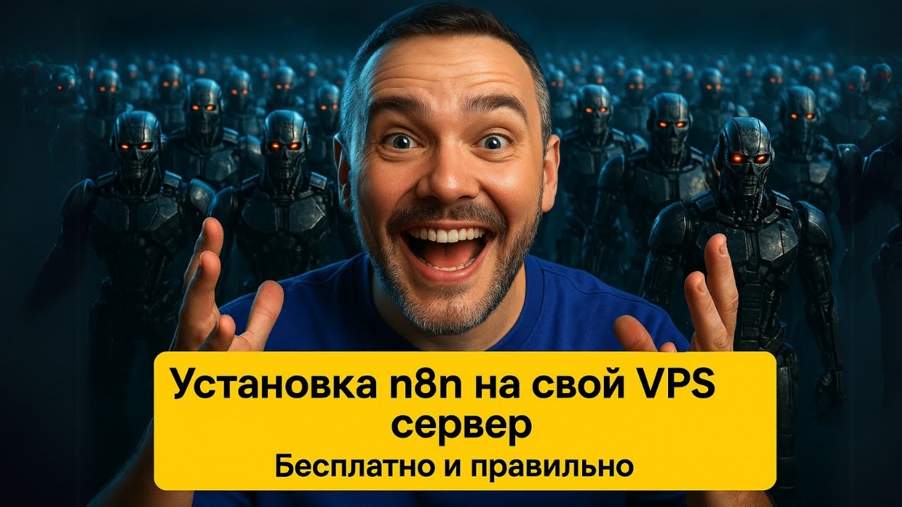 Как правильно установить n8n на свой VPS сервер под ai автоматизации