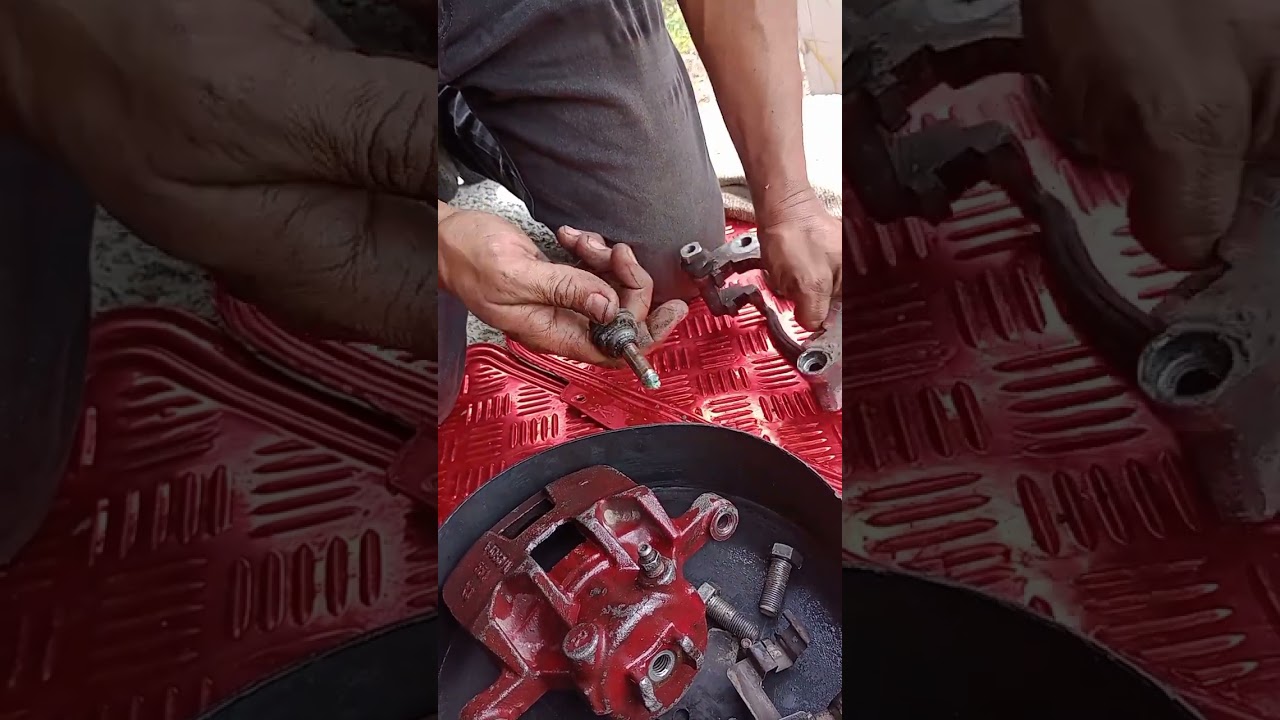 como hacer mantenimiento de la mordaza caliper y disco de freno de Chevrolet sail 2015