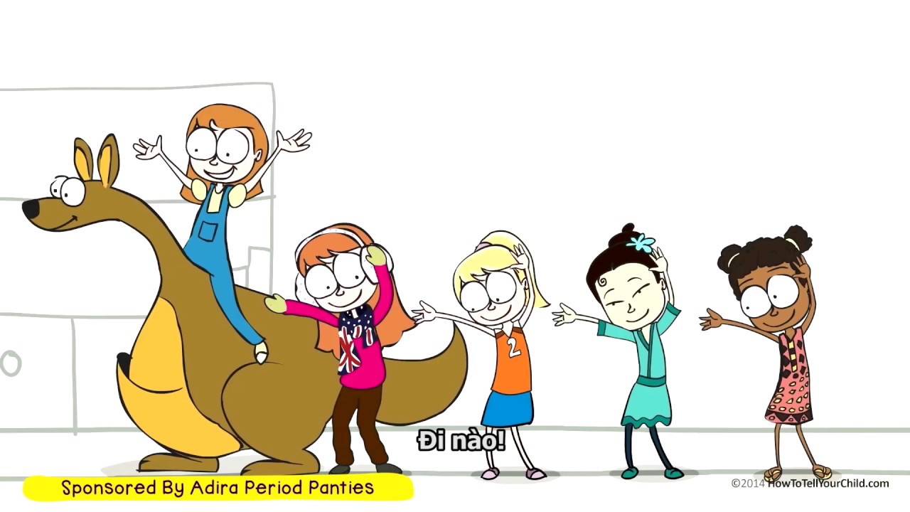 Puberty Talk For Girls (with Vietnamese Subtitles)