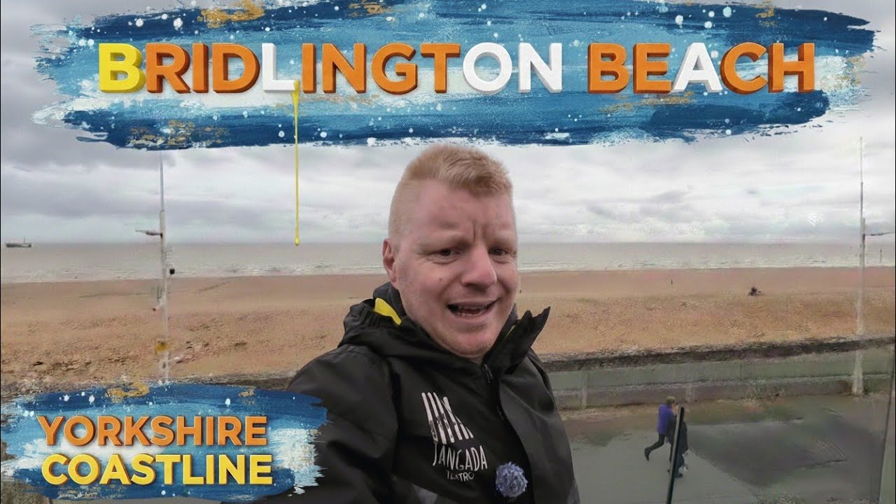 I went to see Bridlington beach - Day 34 part one  