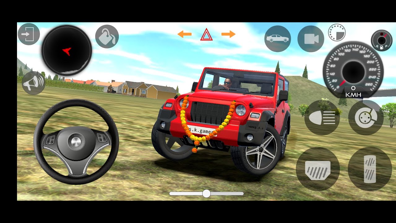 Modified Mahindra 😈 Thar Car Games: Indian Cars (Gadi Wala Game) - Car Game Android Gameplay ⚡2025