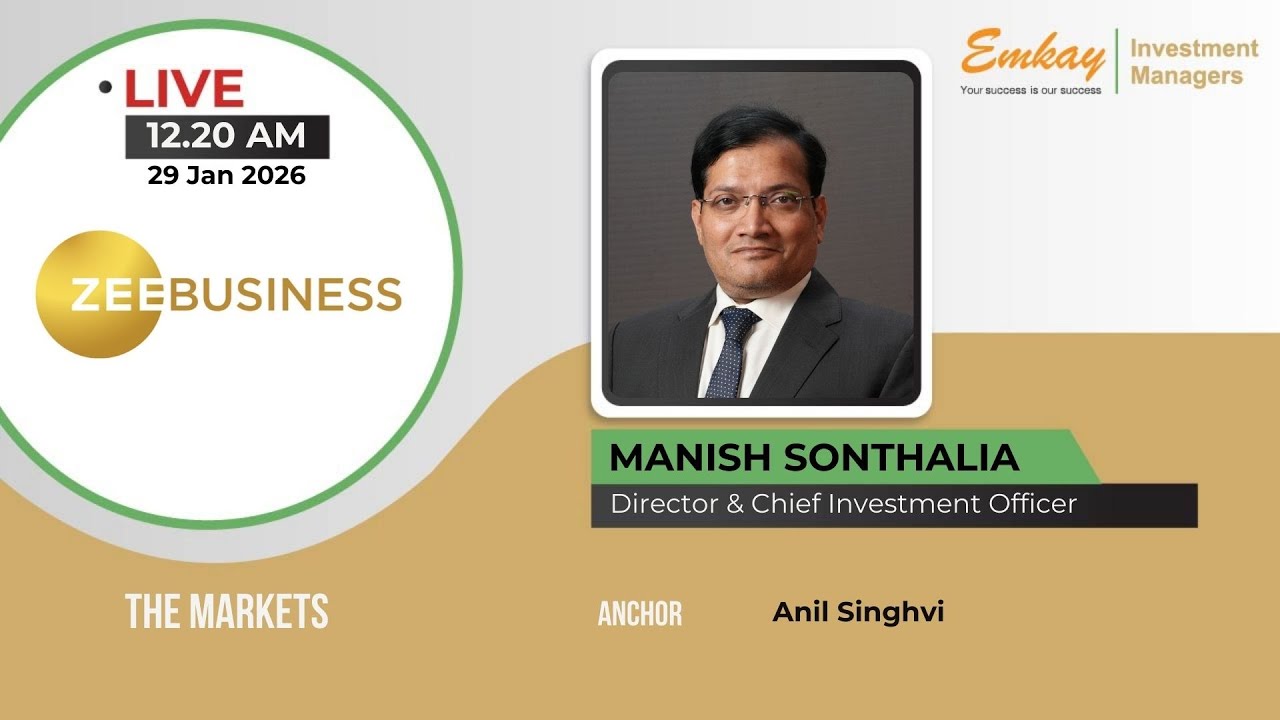 Manish Sonthalia is live on Zee Business in converation with Anil Singhvi