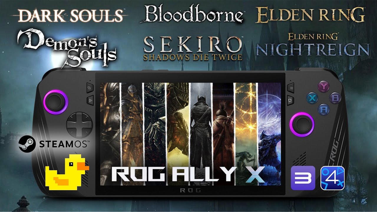 All FromSoftware Souls Games on ROG Ally X (SteamOS) &mdash; Full Performance Tested