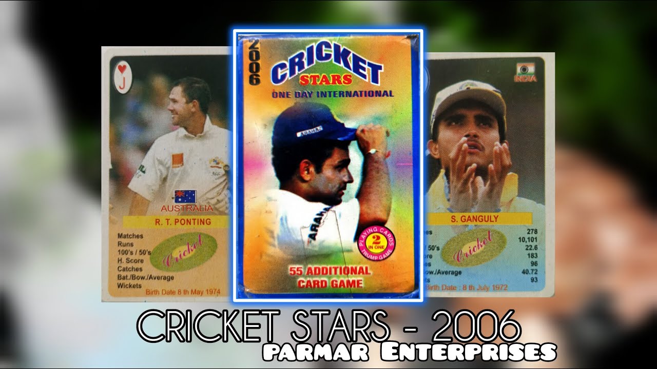 CRICKET STARS - 2006 || PARMAR ENTERPRISES