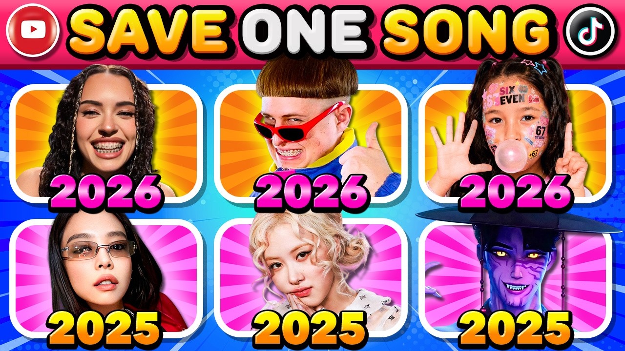 SAVE ONE, DROP ONE 🎵 2026 vs 2025 Viral TikTok Songs 🔥 | Music Quiz