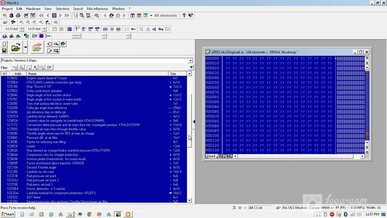 How to load mappack in winols