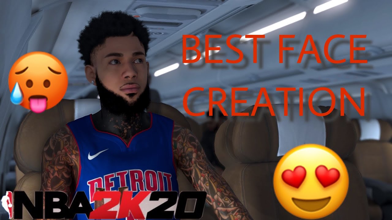 NEW BEST FACE CREATION ON NBA 2K20! LOOK LIKE A COMP TRYHARD! CLEANEST FACE CREATION IN NBA 2K20!