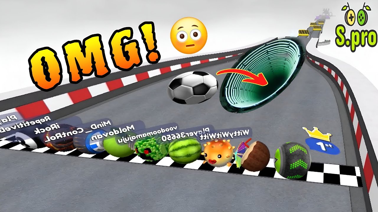 Going Balls - Speedrun Epic Race 419 ᯓ⚽︎ #goingballs #gameplay #marblesrace