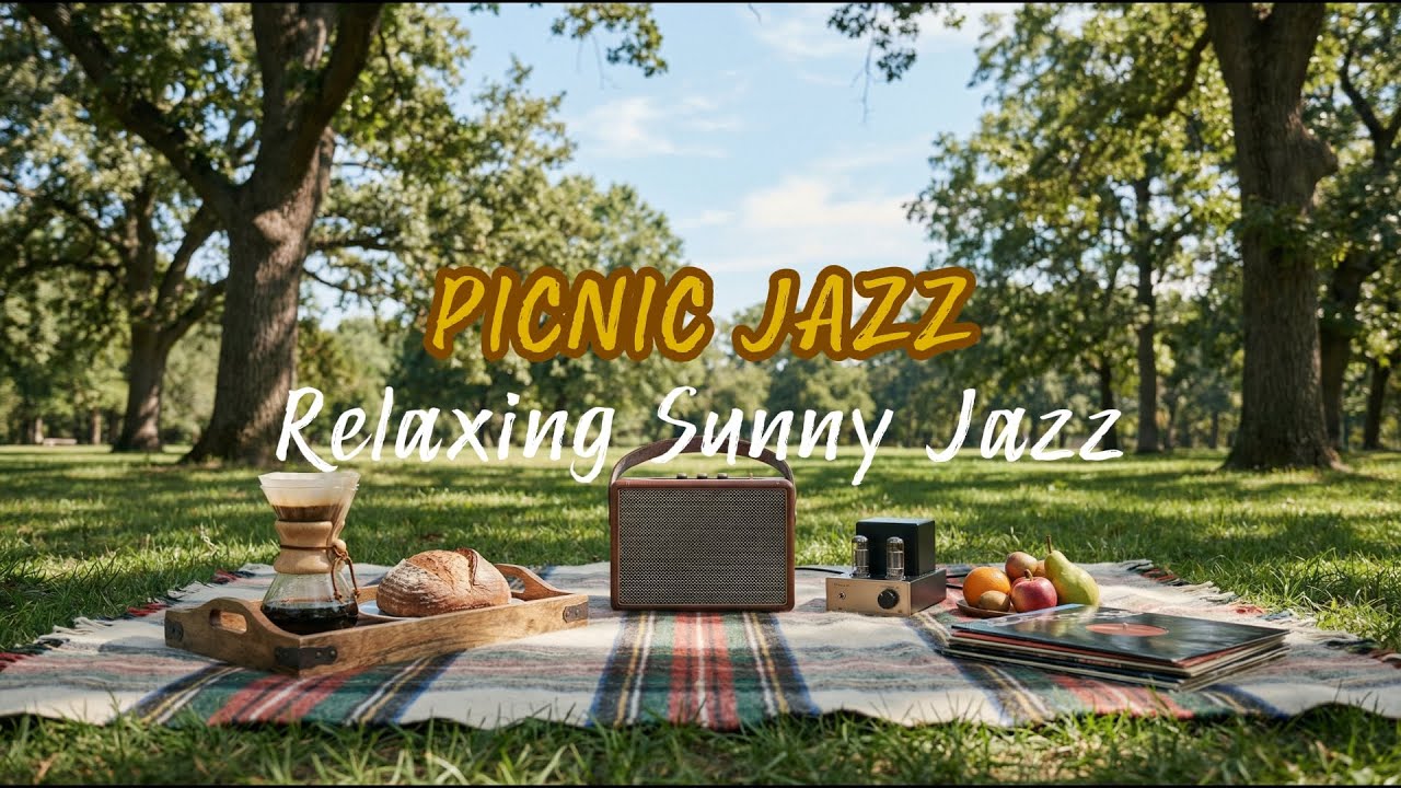 PICNIC JAZZ | SUNNY & RELAXING JAZZ FOR PEACEFUL DAYS (8HOURS)