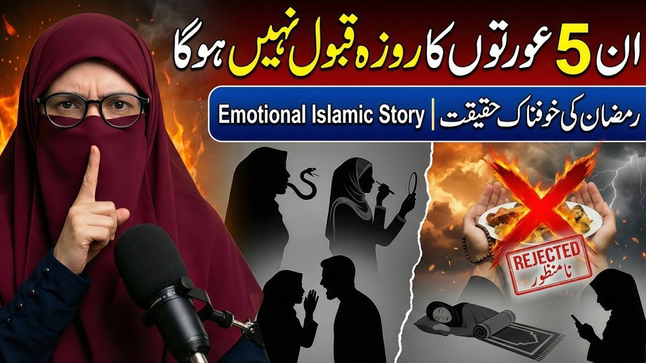 In 5 Aurton Ka Roza Qabool Nahi Hoga | Ramzan Ki Khaufnaak Haqeeqat | Ghaib Ke Raaz