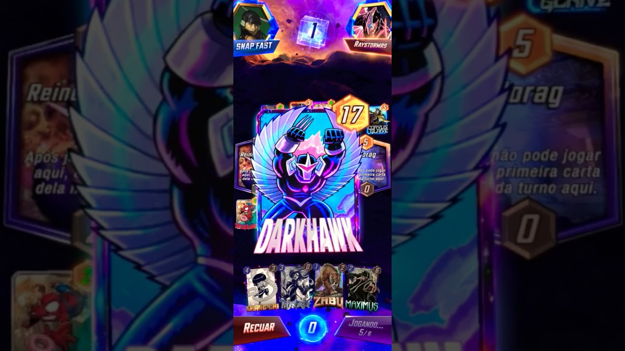 DARKHAWK DECK #marvelsnap #darkhawk #blackwidowmarvel