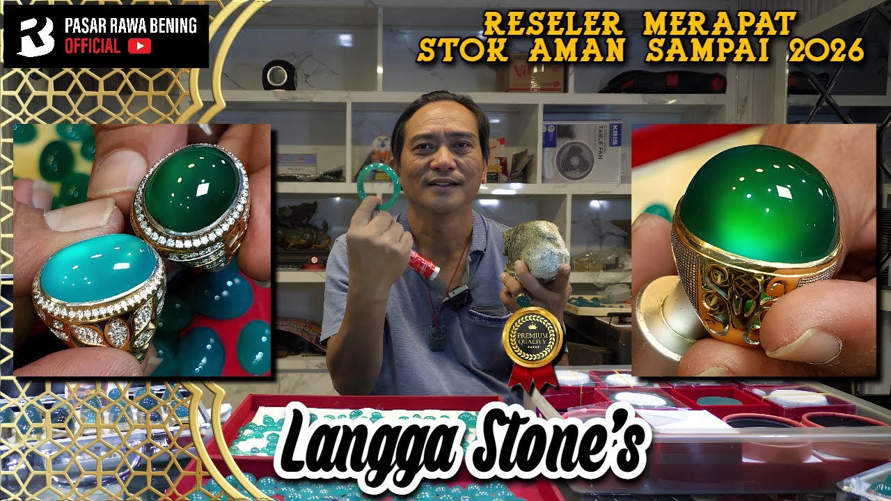 Ijo Asli Bukan Gulau ❗ Boss Bacan Ini Buka Ilmu yang Jarang Dibahas ( Langga Stones )