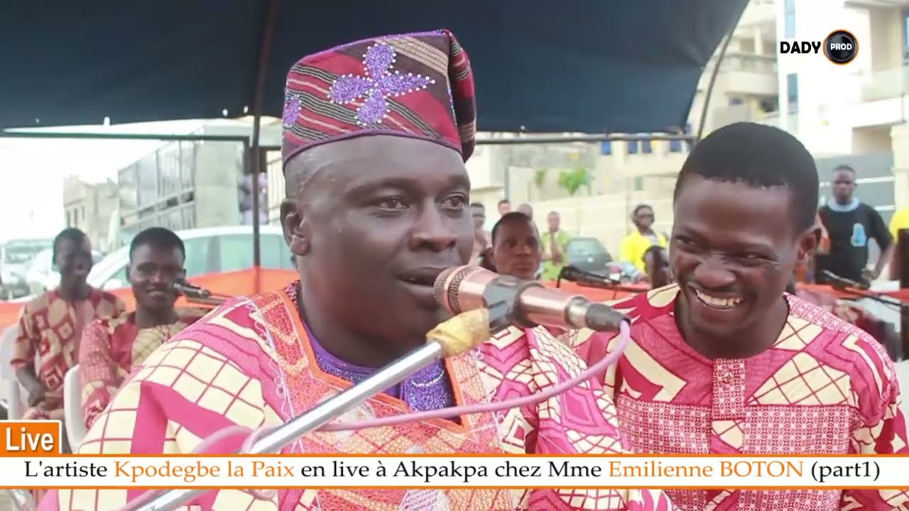 KPODÉGBÉ LA PAIX en Live à Akpakpa chez Mme Émillienne BOTON (part 1)