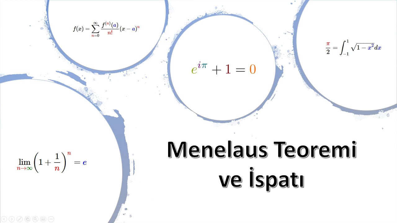 Menelaus Teoremi ve İspatı - How To Prove Menelaus Theorem ?